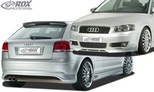 Kit carrozzeria RDX per Audi A3 8P 03-06 set spoiler attacco anteriore posteriore minigonne laterali