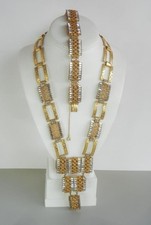 Set Bracciale Collana Vintage