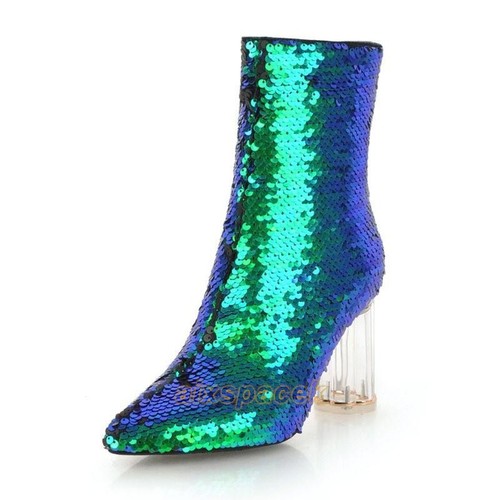 Stivaletti donna paillettes