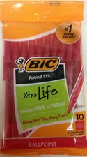 Penne rosse BIC Round Stic