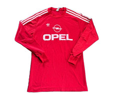 Maglia FC Bayern Monaco 1989/90 taglia 5/6 "M" "OPEL" Commodore Adidas