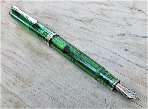 Penna ftn dimostratrice verde - penna,