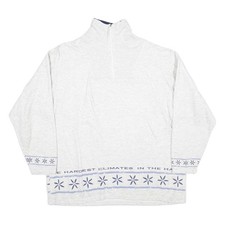 Felpa uomo bianca misto cotone