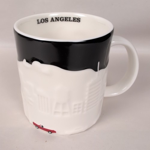 Starbucks los angeles skyline - starbucks,