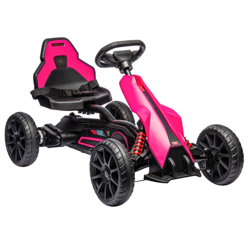 Homcom kart elettrico - go,