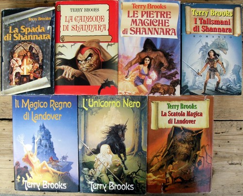 Lotto libri fantasy spada - libri,