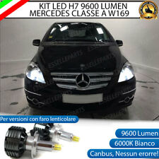 KIT FULL LED 360° MERCEDES CLASSE A W169 FARO LENTICOLARE 9600 LUMEN 6000K