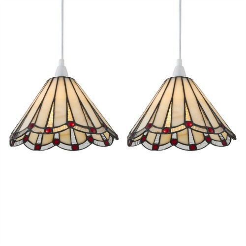Set paralumi sospensione - 2, a