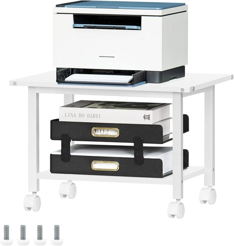 Under desk printer stand - desk,