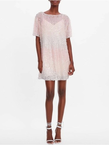 Abito zara rosa paillettes - abito,