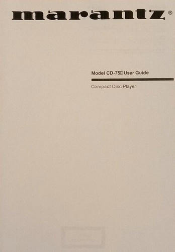 Lettore compact disc marantz - disc,