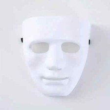 MASCHERA BIANCA NEUTRA GOTICA