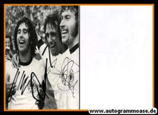 Autografi Calcio DFB 1970er 3