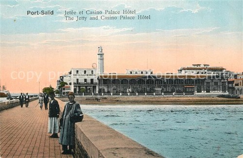 Port said jetée - jetée, casino