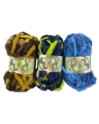 Gomitolo lana ciniglia snake - lana,