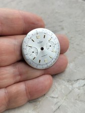 60s KOLSTER CHRONOGRAPH LANDERON 48/248 WATCH DIAL QUADRANTE UHREN 33,2mm 