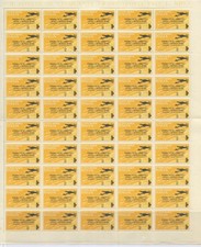 REGNO 1934 ROMA-B.AIRES 4V. FOGLIO ** LUSSO