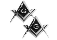 Masonic Car Emblem 2 Pack -