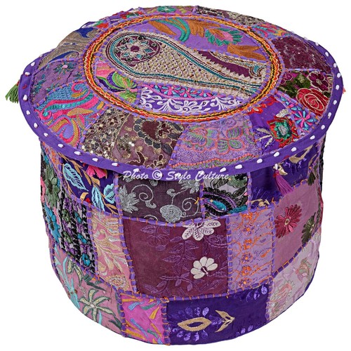 Pouf rotondo ottomano in - rotondo,