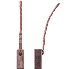 Spazzole carbone carbone 5x5x10 mm tergicristallo/clima/pompa acqua supplementare 