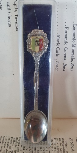 Cucchiaino souvenir italia con - souvenir,