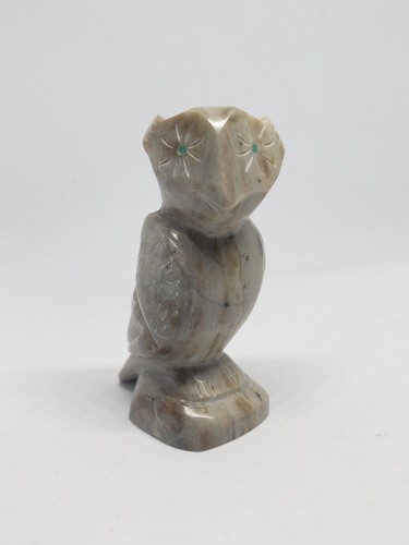 Zuni gufo fetish scultura - fetish,
