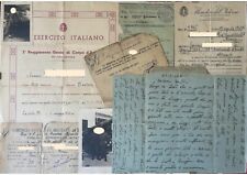 Documenti di un militare del