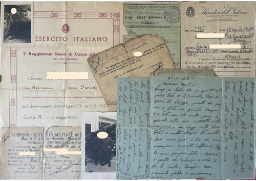 Documenti militare del - di, un
