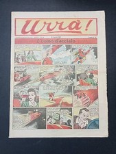 fumetto URRA L'uomo d'acciaio anno I n. 19 1947