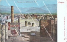 at89 cartolina pompei scavi inizio 900 provincia di napoli