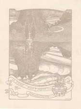 Exlibris Bookplate Klischee