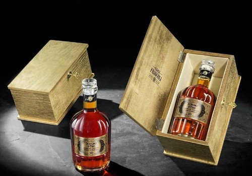 Grappa francoli scrigno oro - grappa,