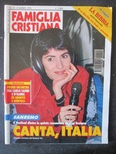 FAMIGLIA CRISTIANA 10 1995 SANREMO GIORGIA CARLO CASINI D' ALEMA [SC35]