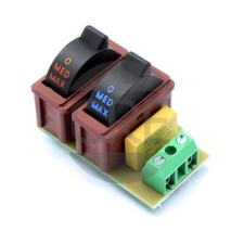 PARLUX Scheda Interruttori Flusso Aria Calore 0-I-II Phon 330 Advance 340 Alyon