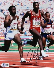 Foto firmata Carl Lewis