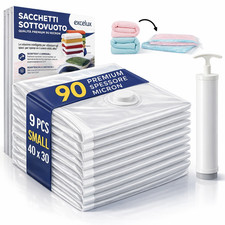 9 Sacchetti Sottovuoto da
