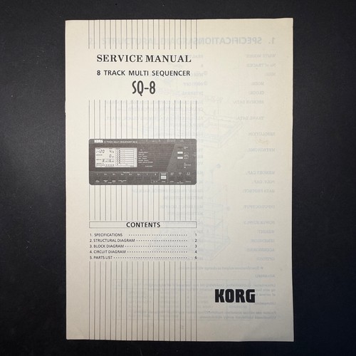 Manuale servizio vintage - manuale, di