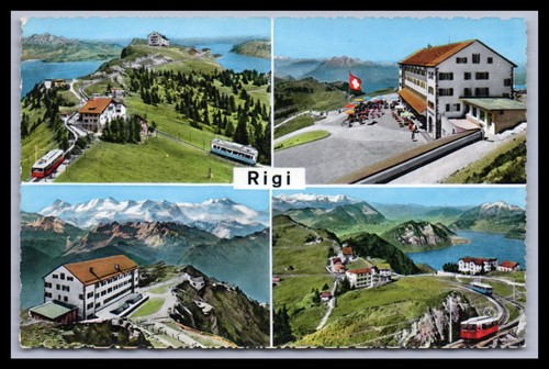 Cartolina rigi svizzera - cartolina,