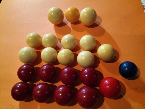 Lotto palle biliardo - palle, originali