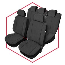 Copri Sedili Set Auto Nero Per Volvo V-40 1 I (95-04)