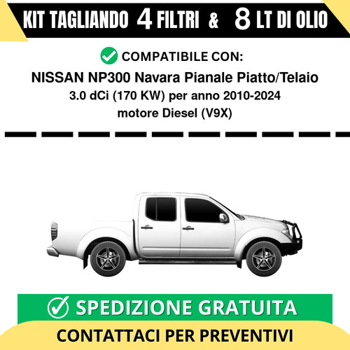Tagliando per nissan np300 - per,