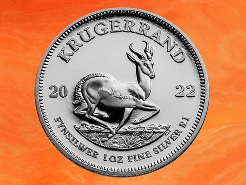 Krugerrand moneta - krugerrand, 1