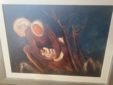 SANDRO NEGRI - NINNA NANNA DI LUNA - ANNO 2001 - OLIO SU COMPENSATO CM. 53X73