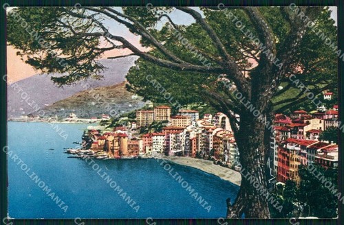 Genova camogli cartolina - genova,