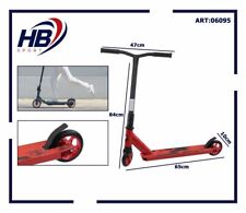 Monopattino 2 Ruote Divertimento Adulti Ragazzi L01 Rosso dfh