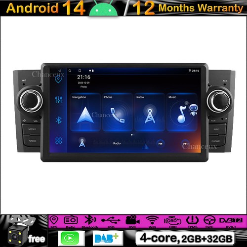 Autoradio android 14 gps - 7",