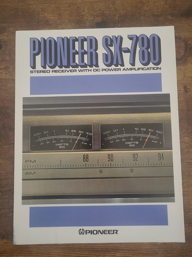Pioneer 780 ricevitore - pioneer, sx-780