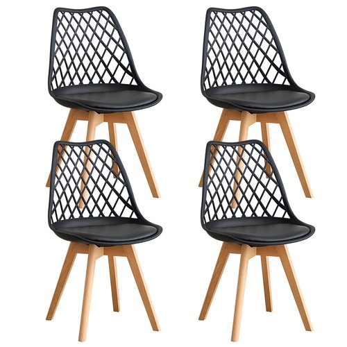 Set sedie imbottite - 4, da