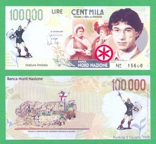 1996 - Banconota Lega Nord -