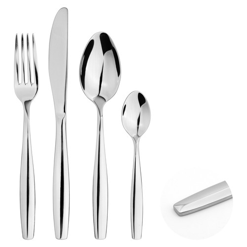 Set posate acciaio - posate,